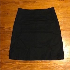 Banana Republic black skirt